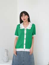 Load image into Gallery viewer, Fleur Cardigan Green
