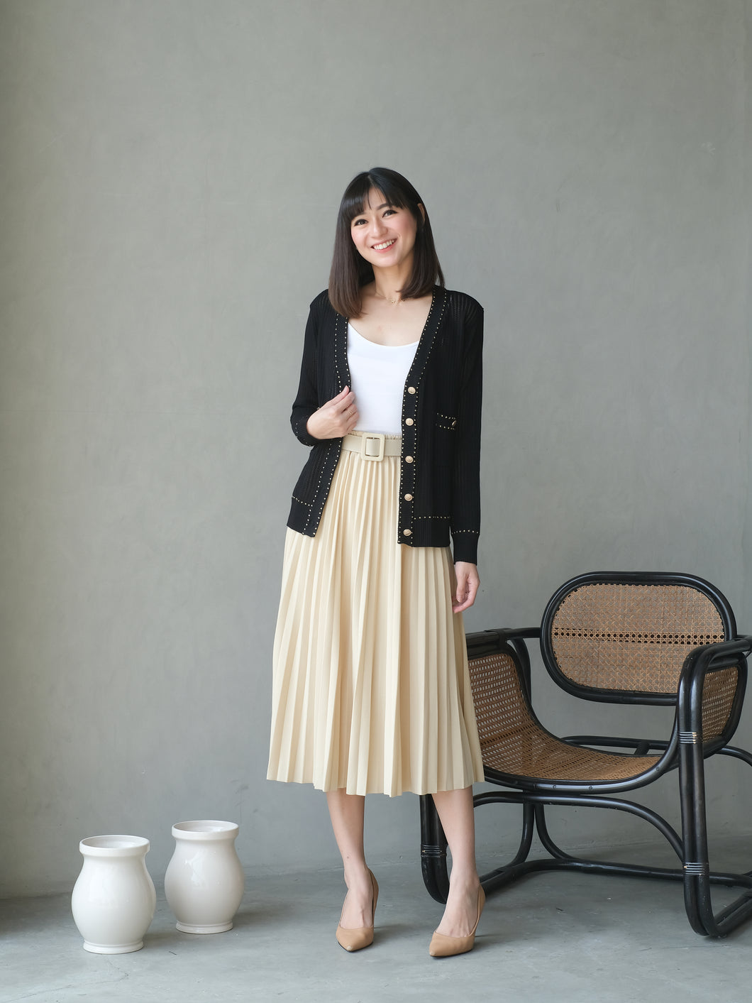 Nara Skirt Cream