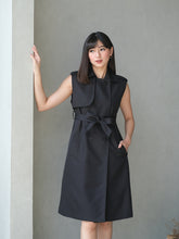 Load image into Gallery viewer, Naoki Long Vest Black
