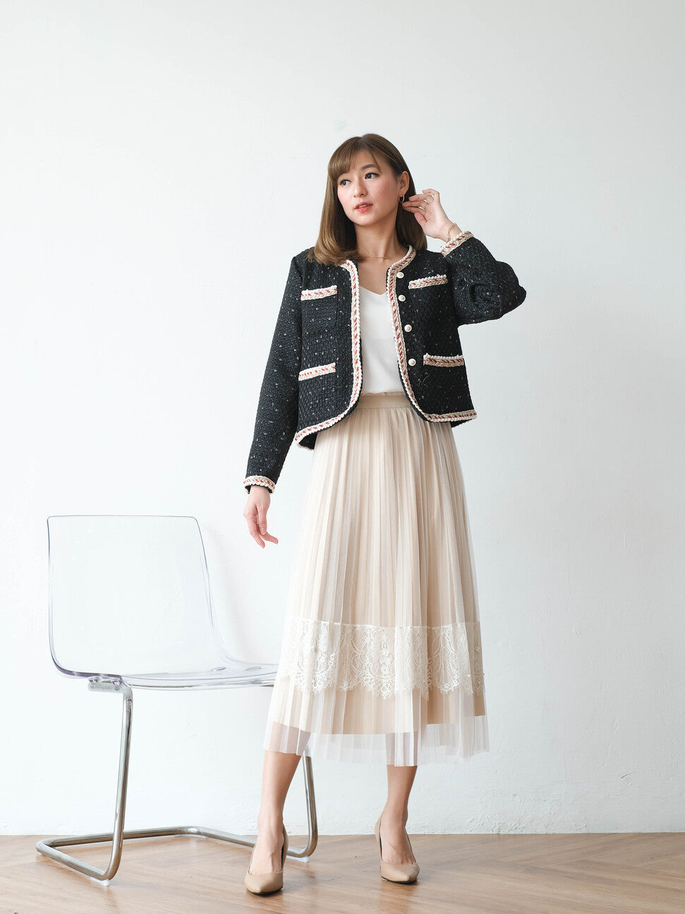 Haneul Skirt Off White