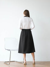Load image into Gallery viewer, Elaine Skirt Black
