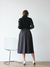 Load image into Gallery viewer, Grethe Skirt Grey
