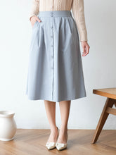 Load image into Gallery viewer, Chandelle Skirt Blue
