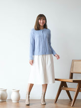 Load image into Gallery viewer, Chandelle Skirt White
