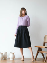 Load image into Gallery viewer, Chandelle Skirt Black
