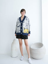 Load image into Gallery viewer, Hailey Cardigan Blue
